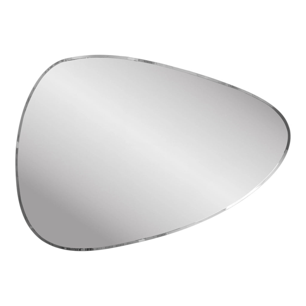 Specchio con Cornice Devonport, Argento, Vetro, 0,5x70x100 cm