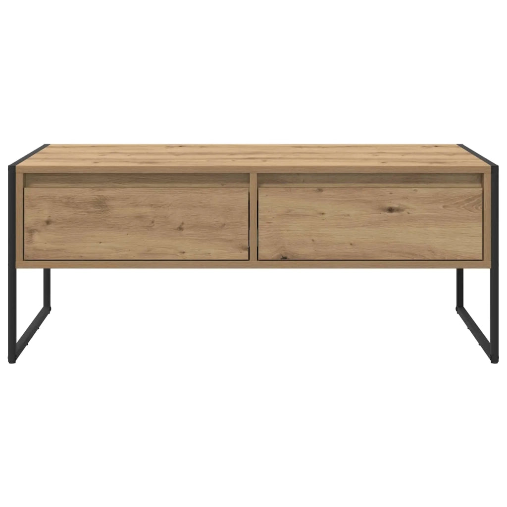 Tavolino da salotto | Tavolino da caff¨¨ | Tavolino da Soggiorno Rovere Artigianale 100 x 46 x 40 cm
