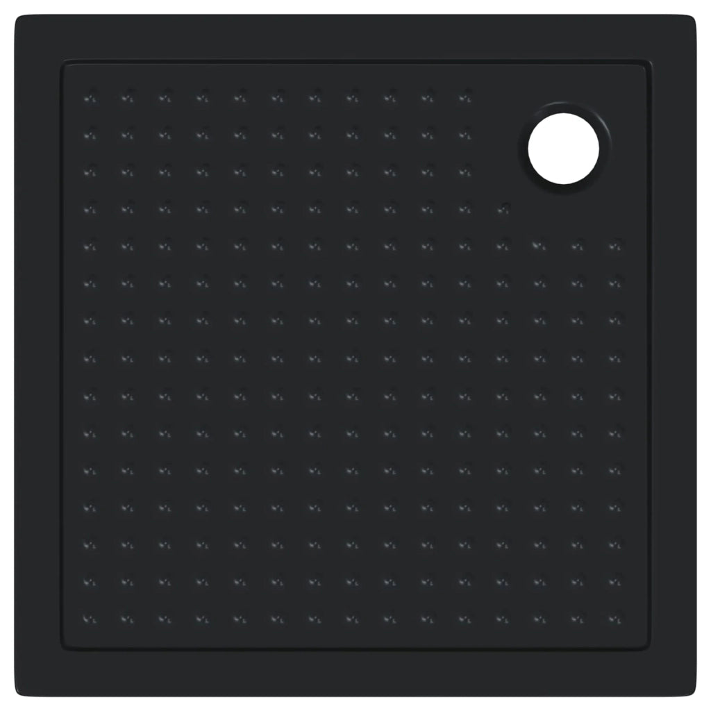Vassoio base doccia con punti 90 x 90 x 4 cm ABS Nero 42033513