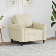 Poltrona Crema 60 cm in Similpellecod mxl 86370
