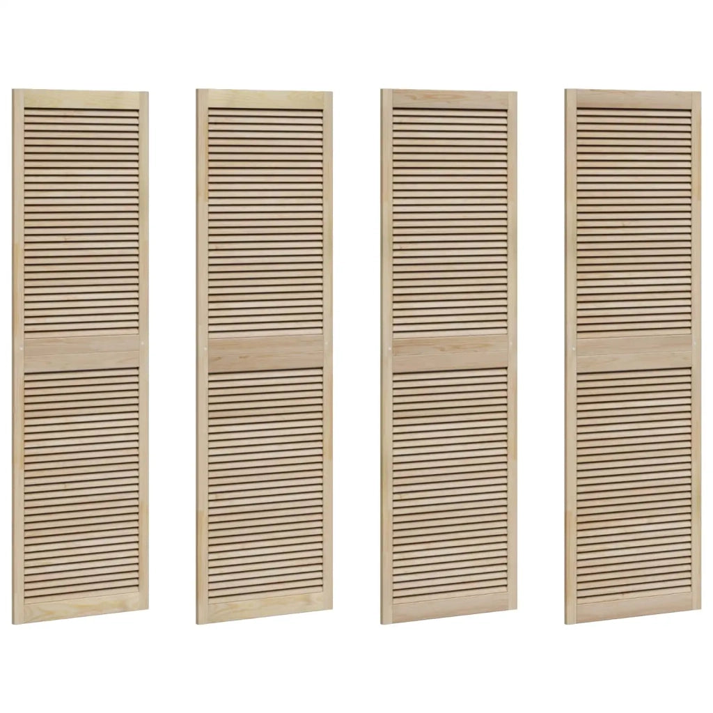 Porta per Armadio con porta 4 pcs Naturale 201 x 2,1 x 59,5 cm 3394505