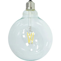 Optonica lampadina a filamento led attacco e27 g125 300° ac175-265v *** temperatura colore lampada 2700k bianco cald...