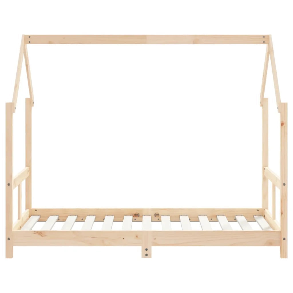 Giroletto per Bambini 80x160 cm in Legno Massello di Pino 835724