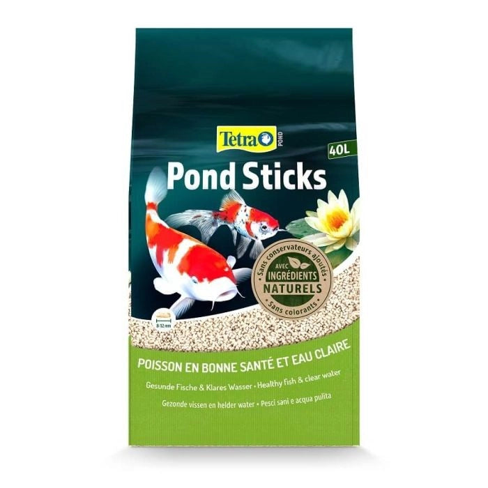 Tetra Pond Stick - mangime base per pesci da laghetto Formato: 40 L