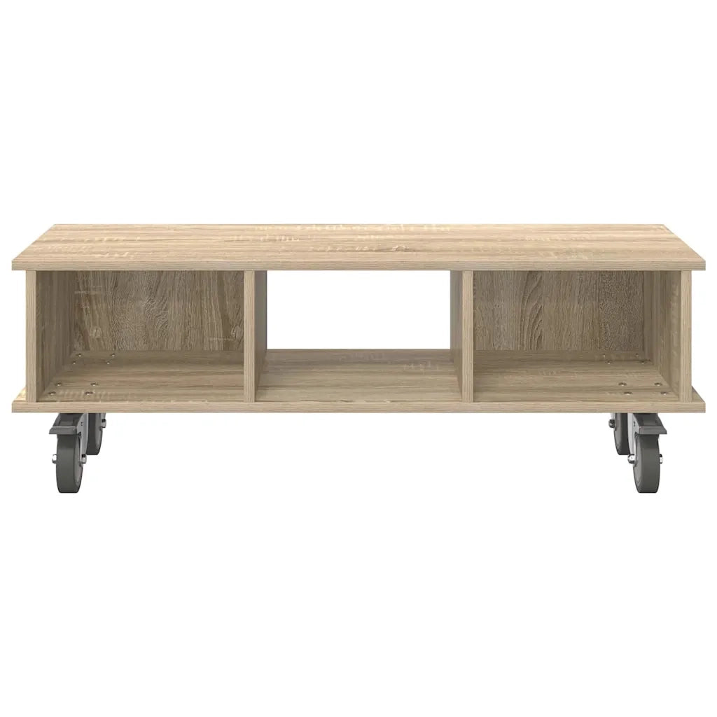 Supporto TV Rovere Sonoma 100 x 35 x 35 cm Legno multistrato 891034