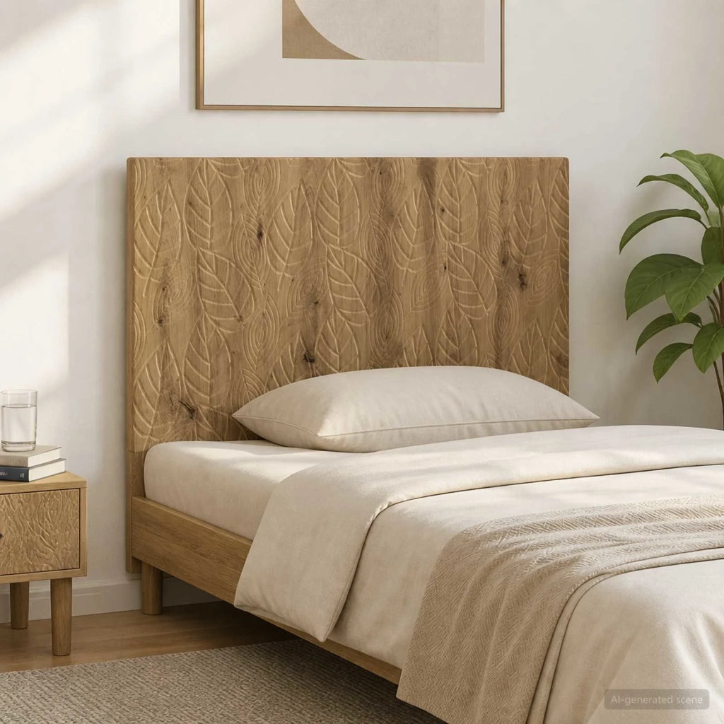 Testiera da Muro DELFT Rovere Artigianale Legno ingegnerizzato 897204