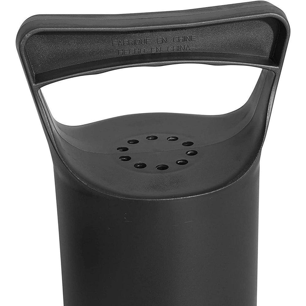 Trade Shop - Pompa Di Gonfiaggio Manuale 36 Cm Volume 1.850 Cc 3 Adattatori Per Valvola 62003 -