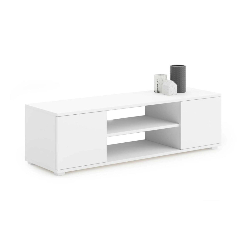 Mobile Porta TV Focus 155 Bianco in Legno Laminato