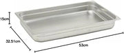 GASTRONORM CONTENITORE INOX 1/1 H. 150mm GNP11150 AGNELLI