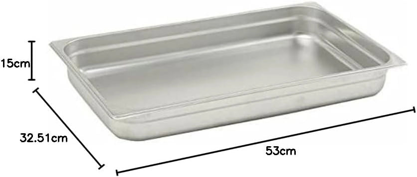 GASTRONORM CONTENITORE INOX 1/1 H. 150mm GNP11150 AGNELLI