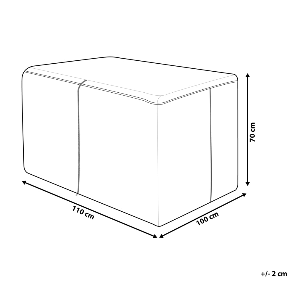 Telo Impermeabile copertura protezione per Arredi da Giardino 110 x 100 x 70 cm