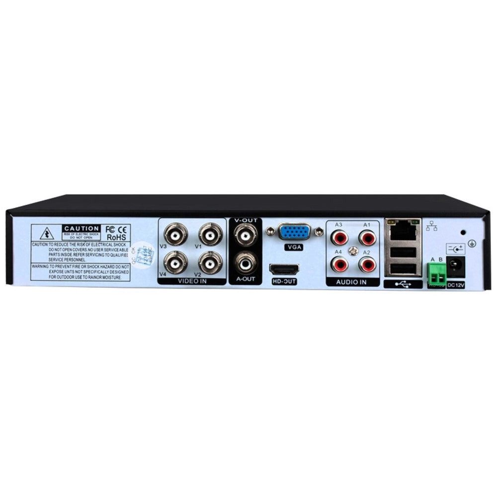 Trade Shop - Dvr Nvr Ahd Videosorveglianza Hdmi Vga Lan 4 8 16 Ch H264 Lan Onvif P2p A/v 960h -