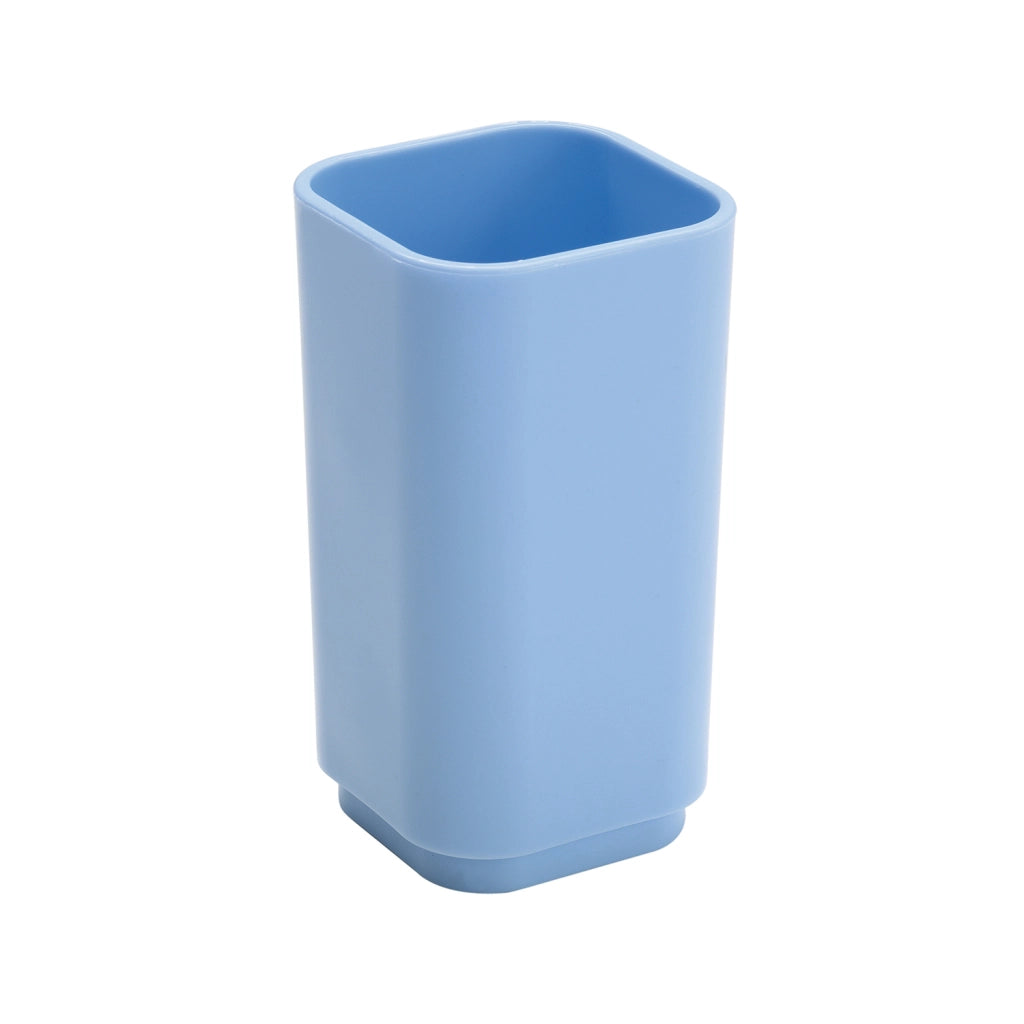Porta Spazzolino G-Seventy Celeste Set 5 Pezzi - Gedy