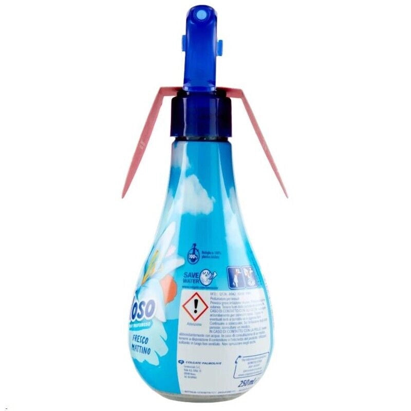 2 FABULOSO SPRAY PROFUMATORE PER TESSUTI FRESCO MATTINO IN FORMATO DA 250 ML