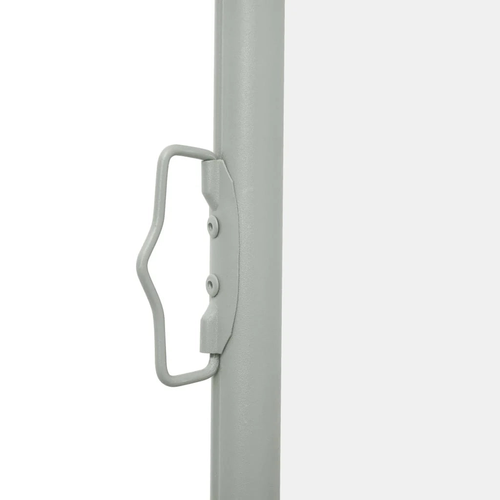 Tenda da sole laterale retrattile/schermo privacy per patio giardino terrazza balcone 120 x 500 cm crema 02_0007223