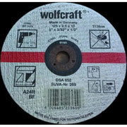 WOLFCRAFT DISCO DA TAGLIO METALLO Ø125, SPESSORE 2,5MM, DIAM. INTERNO 13MM