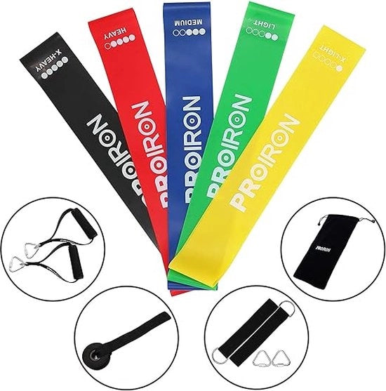 Cinture per Glutei, Set di 5 + accessorio da 4