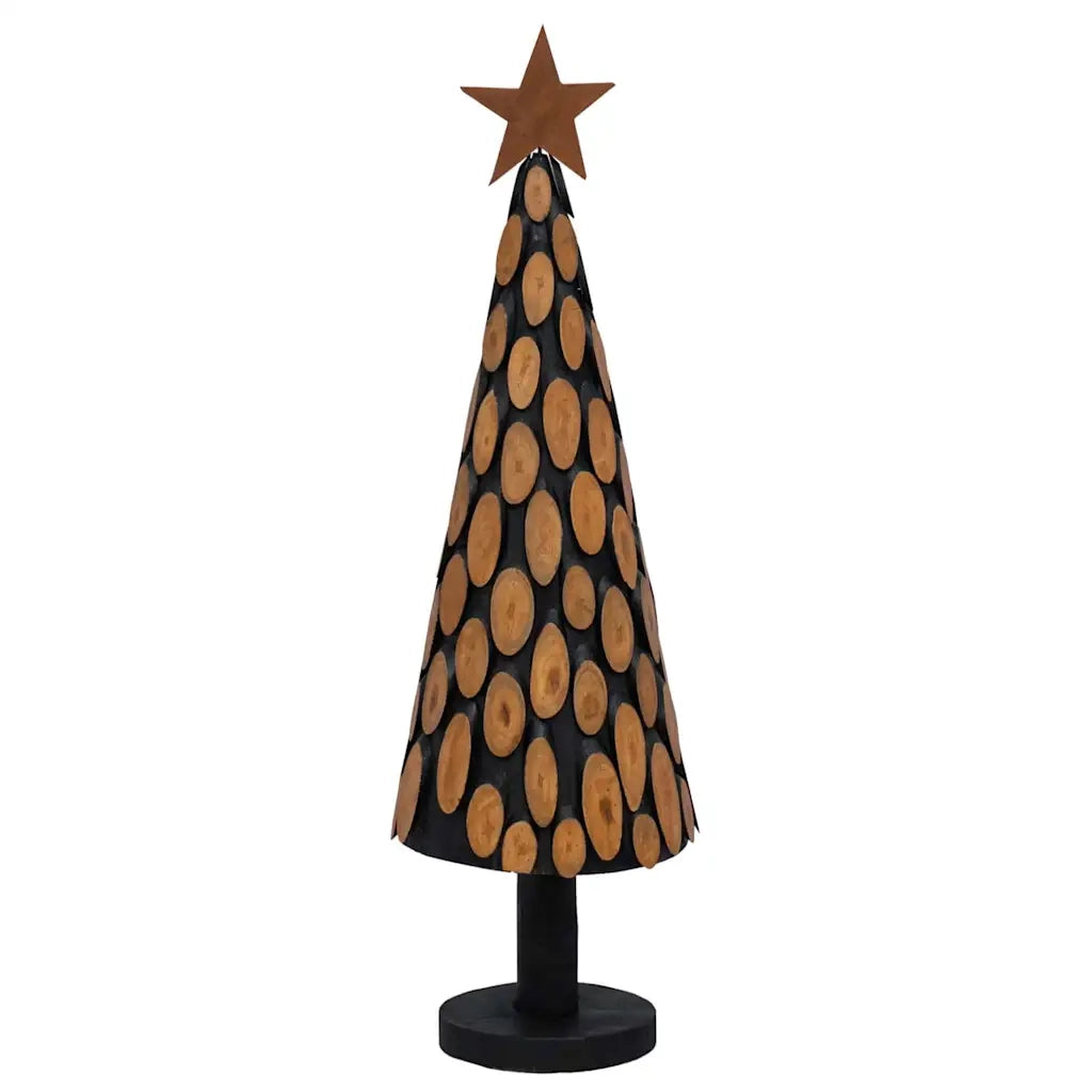 Albero di Natale Marrone 149 cm Legno massello di teak 42017946