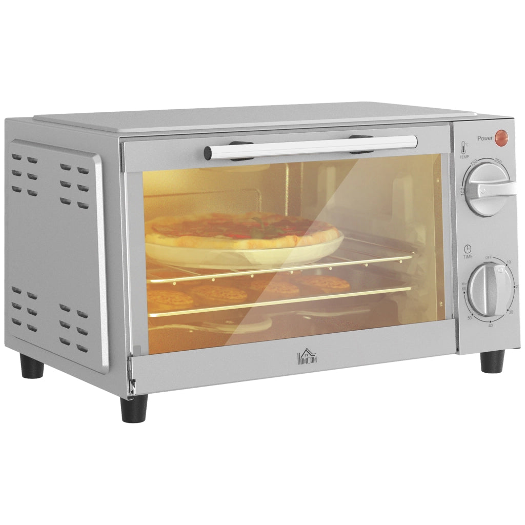 Mini Forno Elettrico 9L ¨C Xylo ¨C Acciaio Inox con Teglia e Griglia
