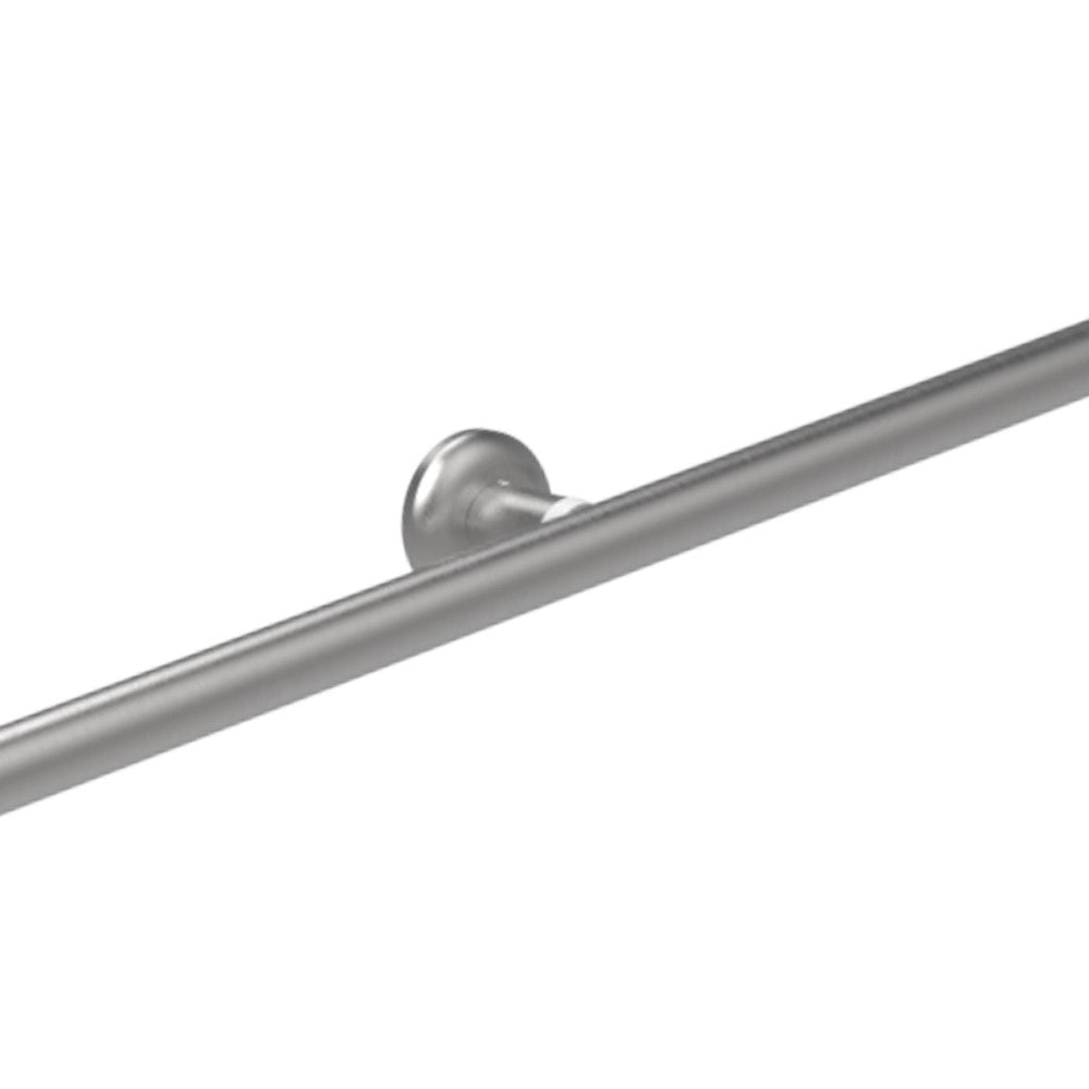 Maniglione cm. 150 per bgani anziani e disabili in acciaio inox satinato
