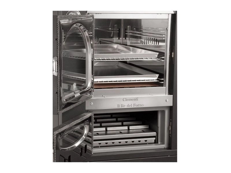 Forno a legna a fuoco indiretto da esterno Clementi Smart - 45x80