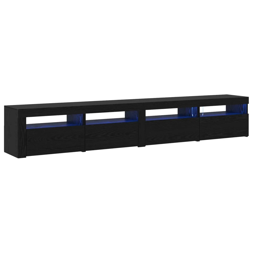 Set mobile TV 3 pcs Rovere Nero 240 x 35 x 40 cm 3332522