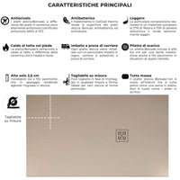Piatto Doccia in Pietra 80x100 cm Bonussi Canton Crema