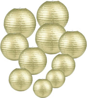 Decorazione di Matrimonio a Lampioni - Lampione a Lampa Ronde con Copertura - Pacchetto Riciclabile - 10 Pezzi - Diversi Formatelli