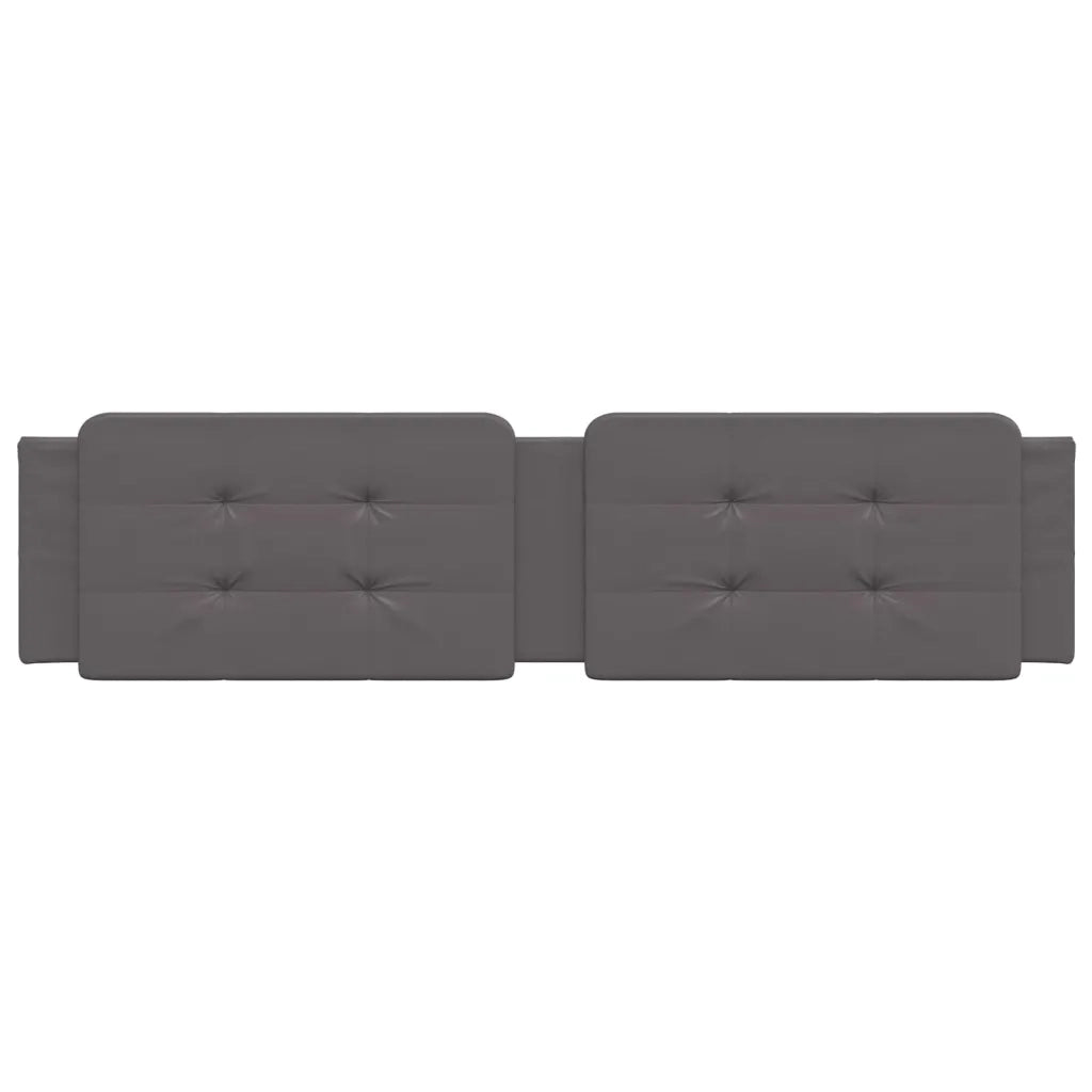 Cuscino Testiera Zadar Grigio 200 cm in Similpelle 374886