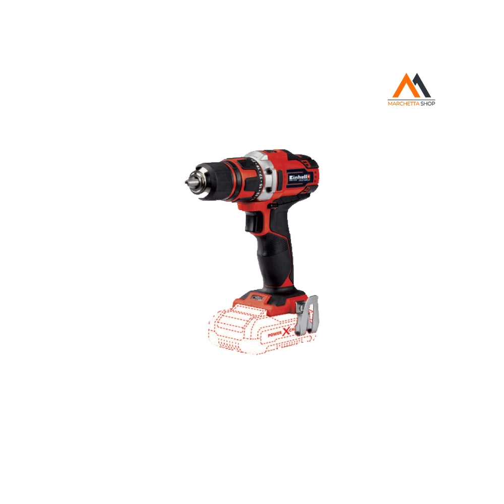 TRAPANO AVVITATORE A BATTERIA 'TE-CD 18/40 LI' 18V - corpo m