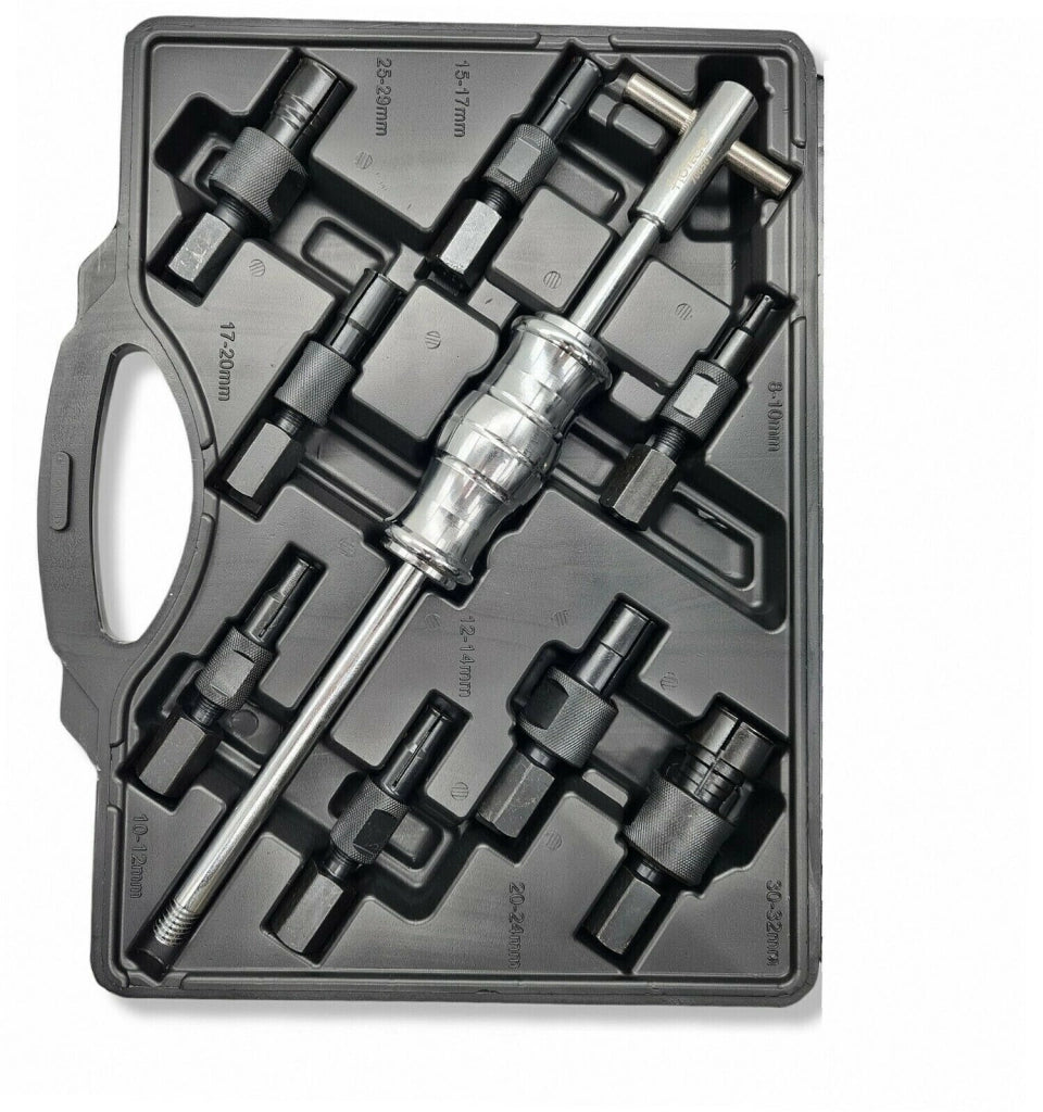 ESTRATTORE CUSCINETTI INTERNI MARTELLO SCORREVOLE 9 PZ DA 8 A 32 MM RIMOZIONE