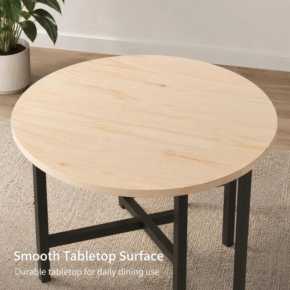 Tabletop 80x2.5 Cm Solid Pine Wood