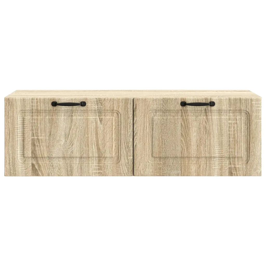 Mobile Porta TV da Muro Rovere Sonoma 98 x 41 x 30 cm 899377