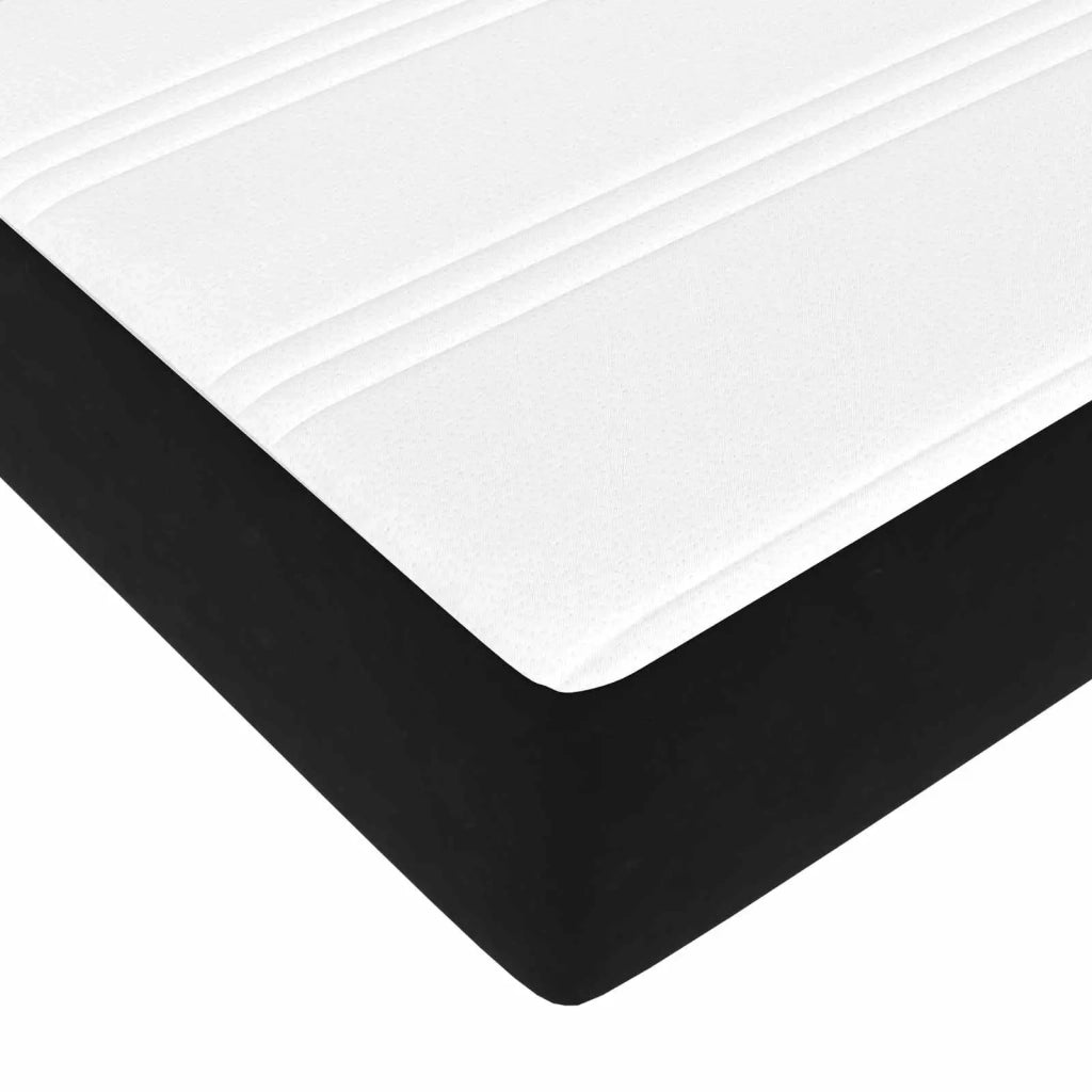Struttura letto con materasso 2 pcs Nero Velluto 3399524