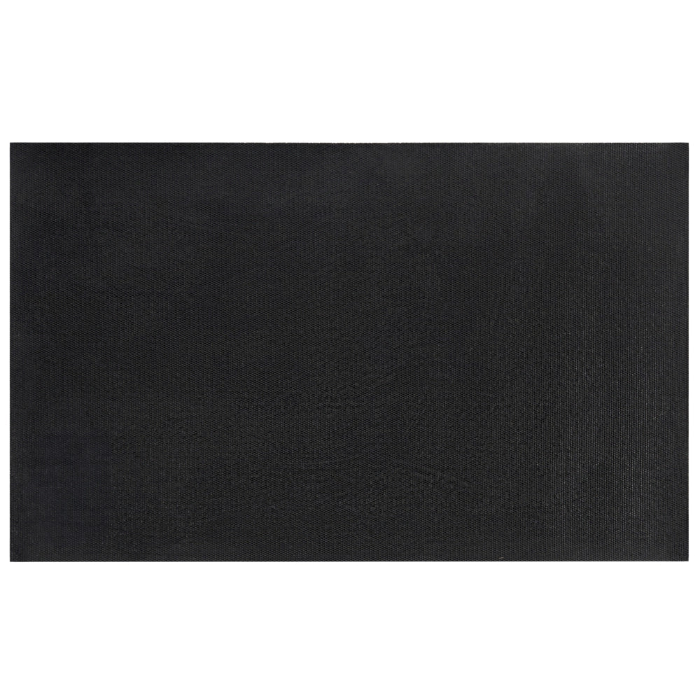 Zerbino marrone e beige in fibra di cocco con fondo in gomma 50 x 80 cm Antiscivolo Decorativo Motivo a strisce Zerbino di benvenuto
