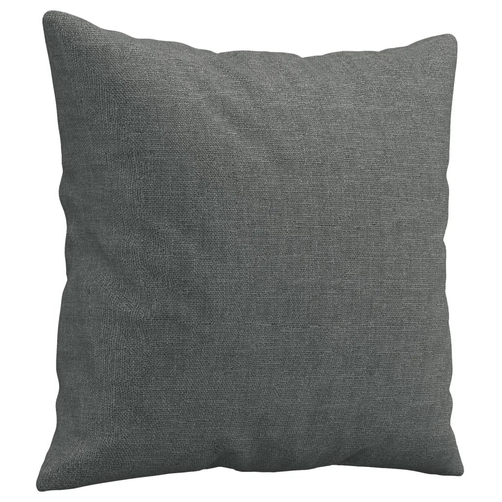 Set di Divani 2 pz con Cuscini Grigio Scuro in Tessuto 3202103