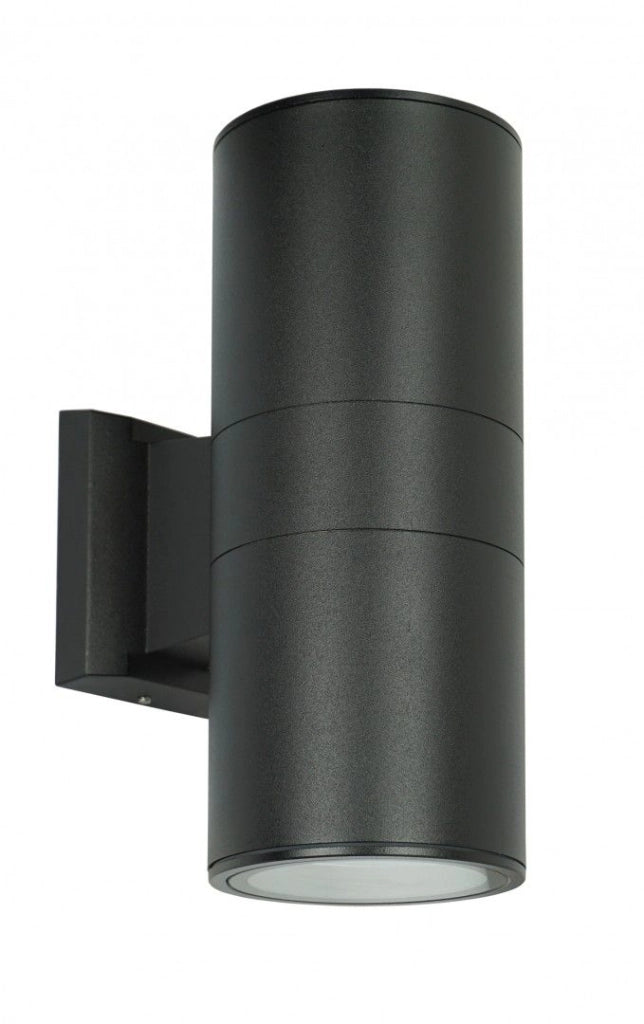 Applique esterna su/giù Ø11cm 2xE27 nera IP54 SU-MA 7001