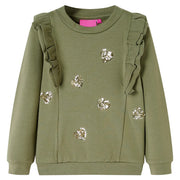 Felpa per Bambini Cachi 92cod mxl 85363