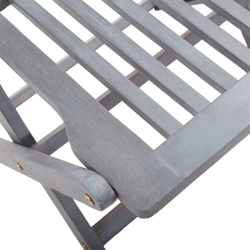 Sedie da Giardino Pieghevoli 6pz con Cuscini in Massello Acacia 3065450