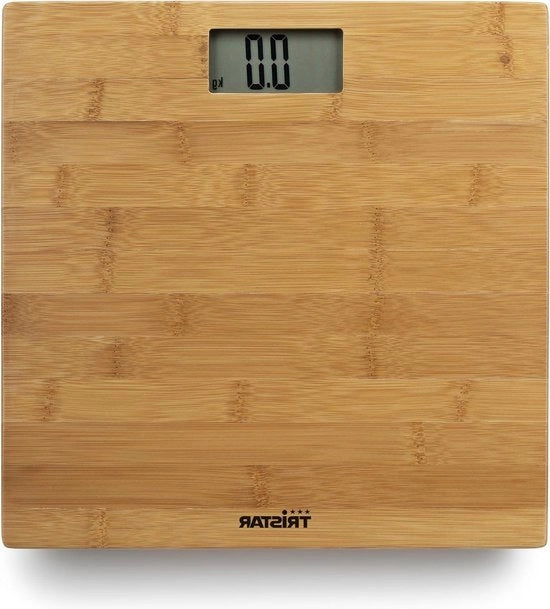 Scalino di peso con design di bambù Peso massimo 180 kg colore marrone con peso massimo