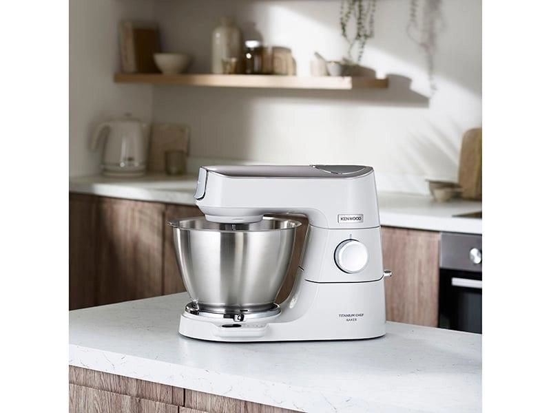 Kenwood KVC65.001WH robot da cucina 1200 W 5 L Acciaio inossidabile, Bianco Bilance incorporate