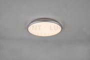 LIMBUS PLAFONIERA LED 20,5W 2300lm, 3000K BORDO ALLUMINIO CON DIMMERAZIONE CON INTERRUTTORE D.35CM