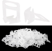 Sistema di livellamento per piastrelle 15 mm - 500 pezzi - aiuto per la posa di piastrelle in PVC - larghezza di giunzione 36 mm - altezza di posa delle piastrelle 38 mm - attrezzo per la posa di pietre.