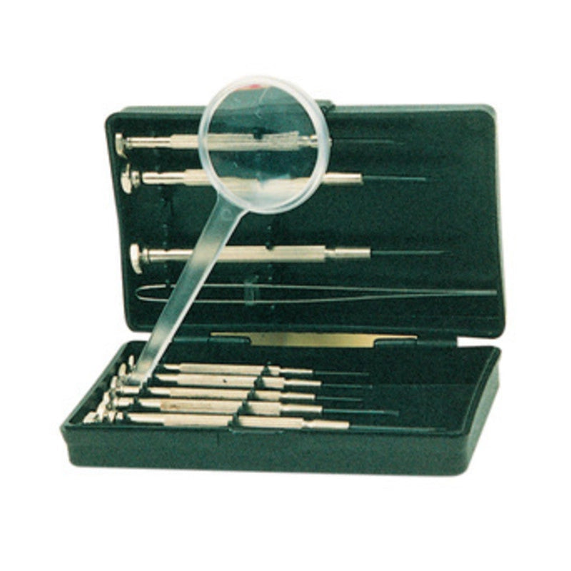 CACCIAVITE P/OROLOGIAIO C/LENTE SET 11 PZ 76360- CHINA T MAX 6044- 1,0 pz