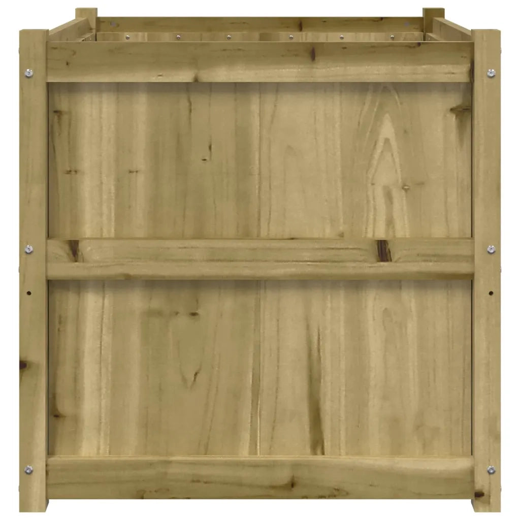 Fioriera da Giardino 70x70x70 cm in Legno di Pino Impregnato 837438
