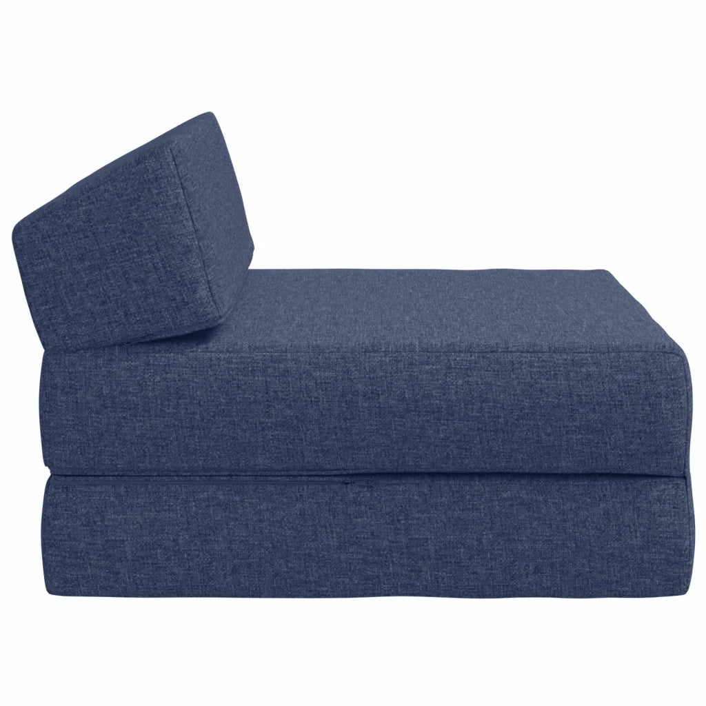 Divano Letto Pieghevole Blu 60 x 70 x 41 cm Tessuto