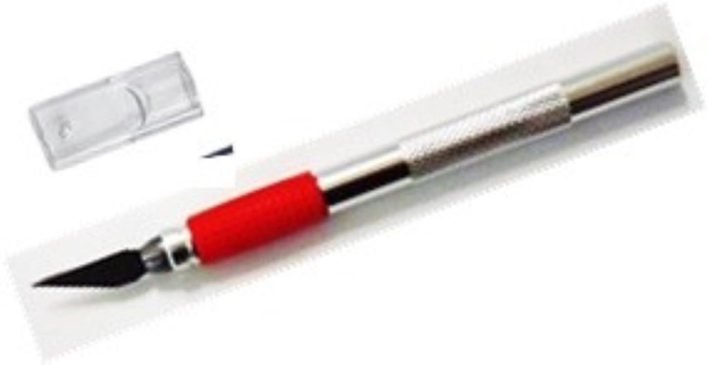 Coltello Prec.Taglio Balsa Lama Mm8X39X0.5 +5Lame Set 5 Pezzi - Oreca New