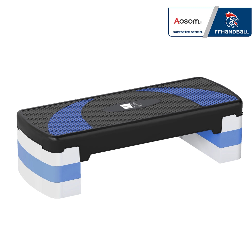 Stepper Fitness Aerobico ¨C zephmum ¨C 80x31x20 cm Nero Blu