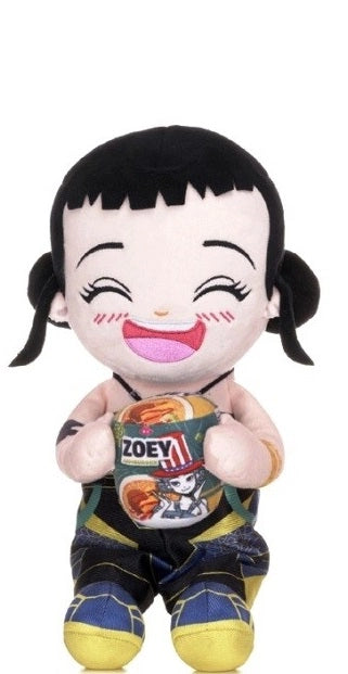 Peluche K Pop Demon Hunters Zoey 35 cm bambola ufficiale dell`idolo coreano, figura morbidae abbracciabile, collezione K
