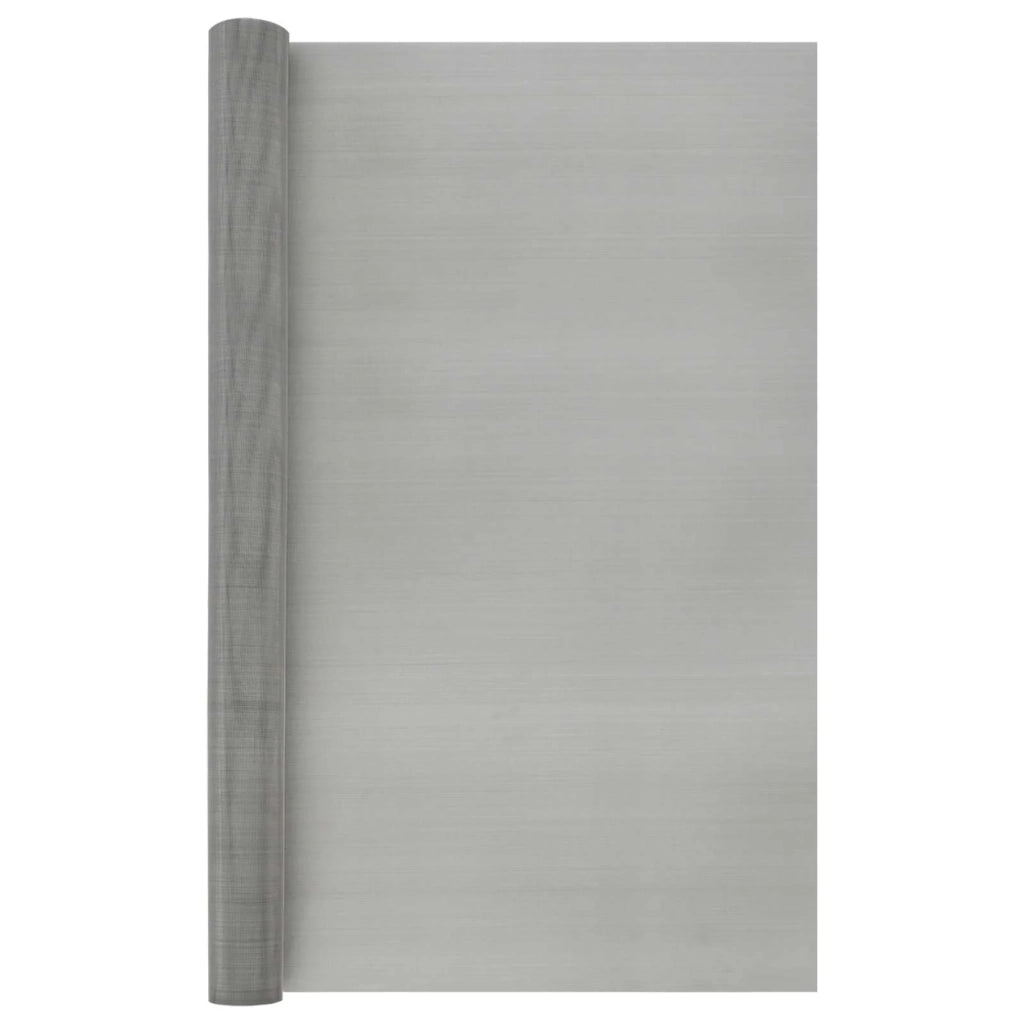 Rete per schermatura 80 x 1000 cm 60 Mesh Argento 42039573